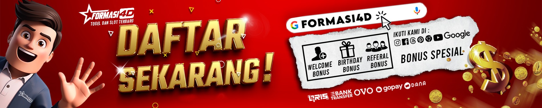 Daftar Sekarang di Formasi4D